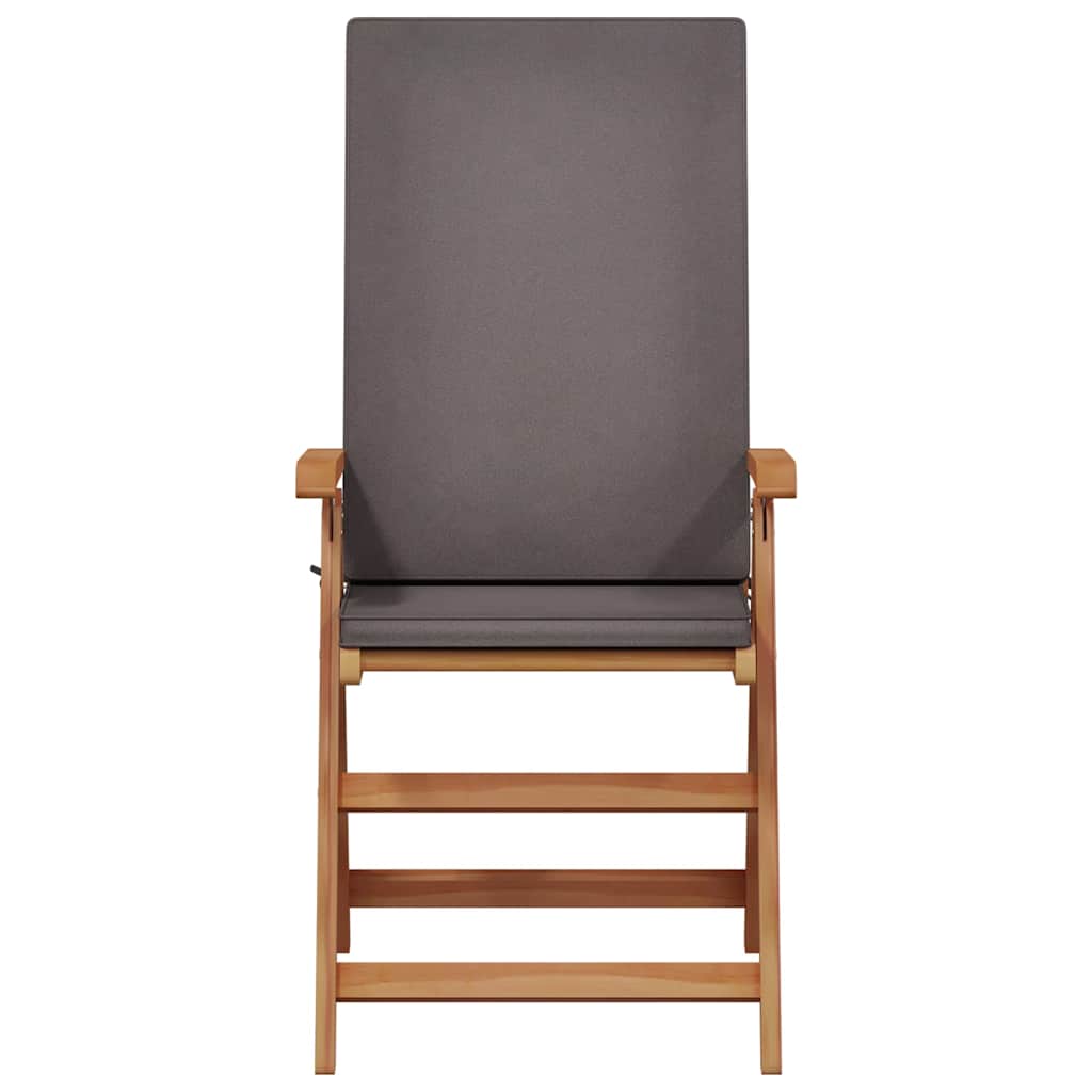 Garden Chair 8 pcs Brown 57 x 71.5 x 104cm Solid Teak wood