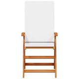 Garden Chair 6 pcs Brown 57 x 71.5 x 104cm Solid Teak wood - 45-Degree Angle