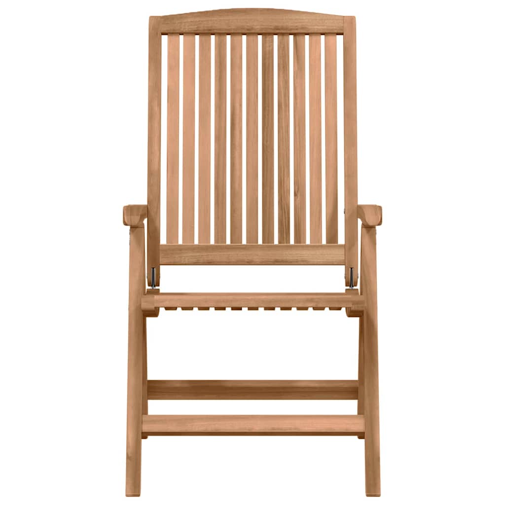 Garden Dining Set 4 pcs Brown Solid Teak Wood