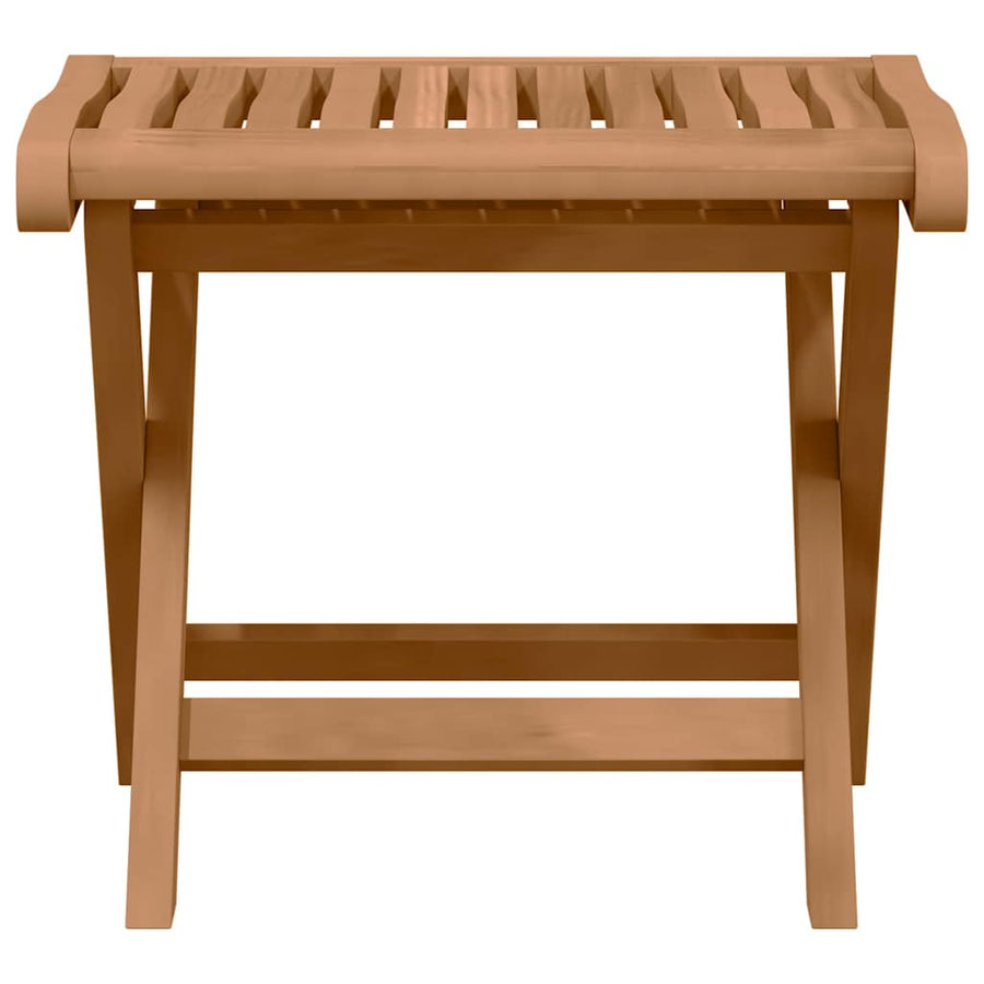 Garden Dining Set 4 pcs Brown Solid Teak Wood
