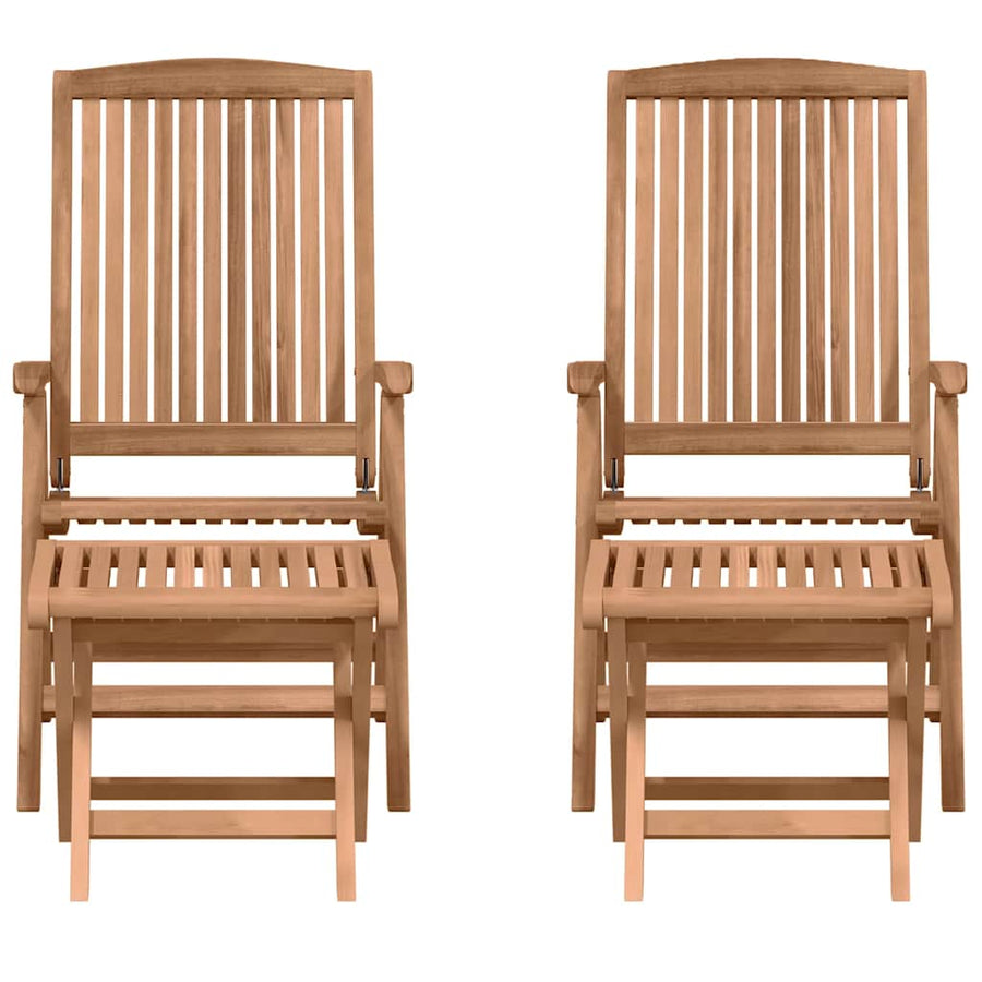 Garden Dining Set 4 pcs Brown Solid Teak Wood