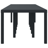 Garden Table Anthracite 350 x 100 x 74 cm Poly Rattan