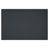 Garden Dining Set 7 pcs Anthracite Polt rattan - Front View