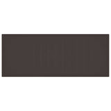 Garden Dining Set 11 pcs Brown Polypropylene
