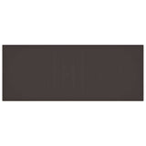 Garden Dining Set 11 pcs Brown Polt rattan - Rear View