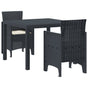 3 pcs Anthracite