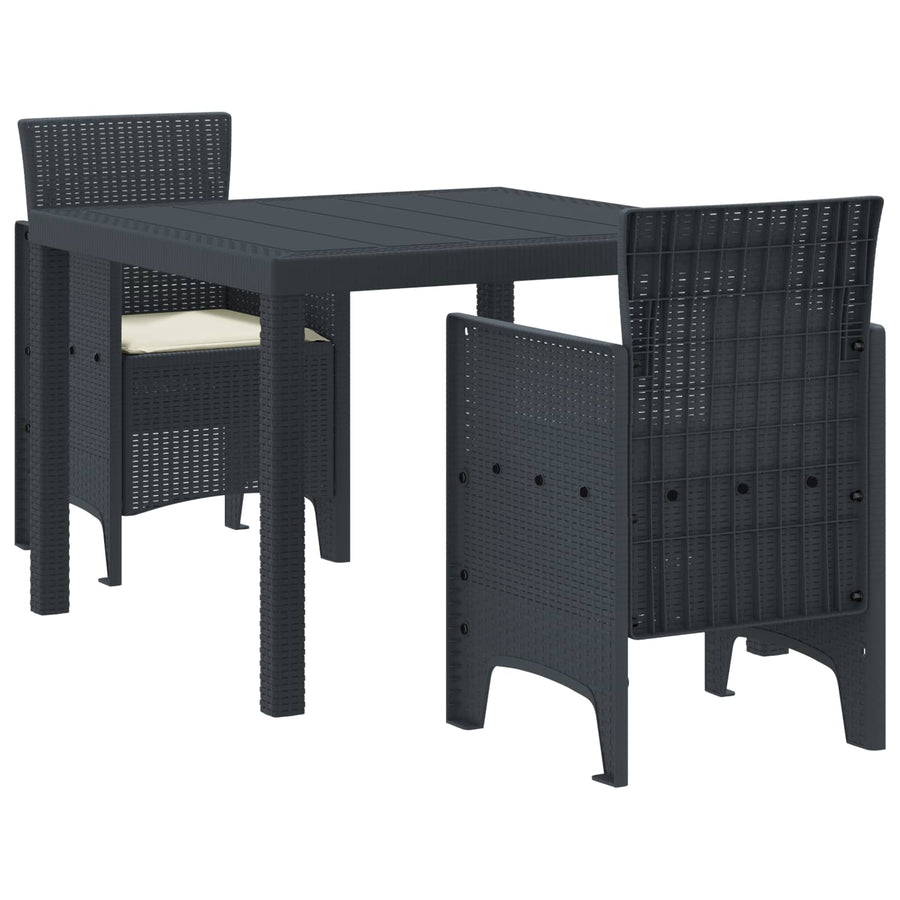 3 pcs Anthracite