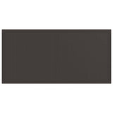 Garden Dining Set 7 pcs Brown Polypropylene - Front View