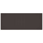 Garden Dining Set 9 pcs Brown Polypropylene