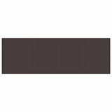 Garden Dining Set 11 pcs Brown and Anthracite Rattan - Front View