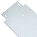 Lawn Edgings 5 pcs 100 x 25 x 0,07 cm Galvanised Steel Silver