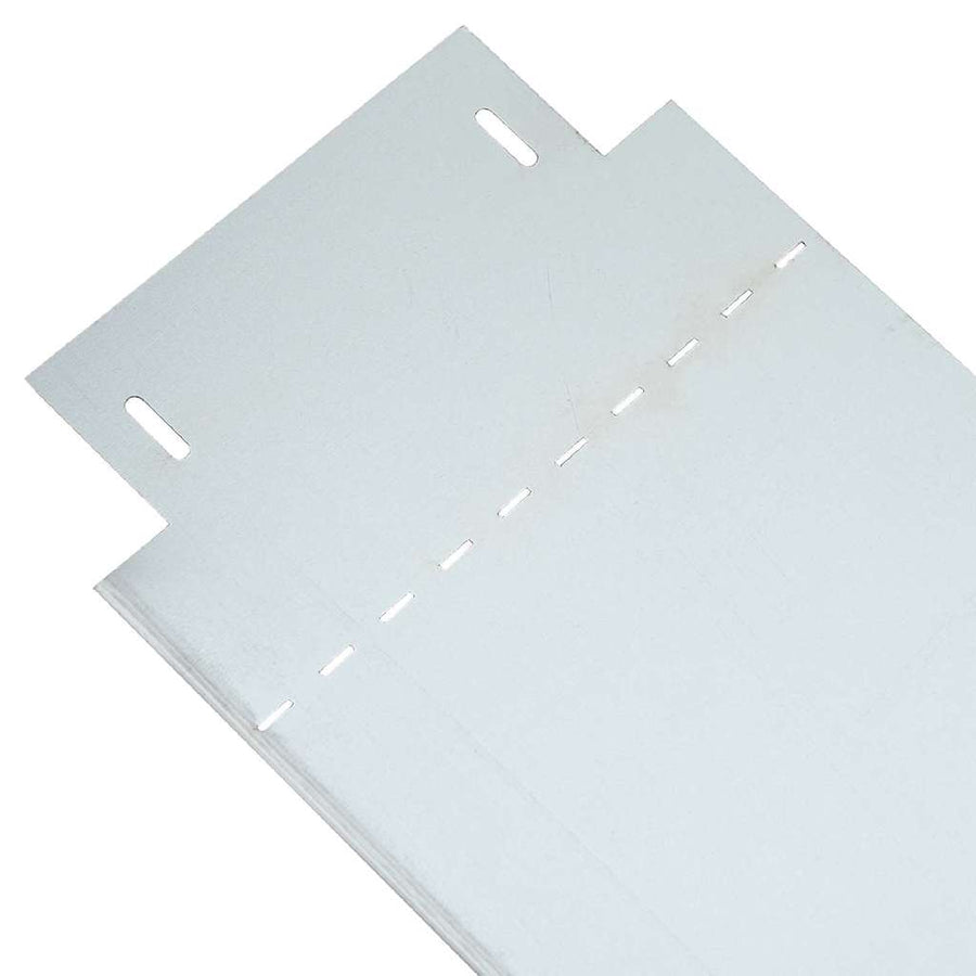 Lawn Edgings 5 pcs 100 x 25 x 0,07 cm Galvanised Steel Silver