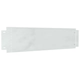 Lawn Edgings 5 pcs Silver 100 x 25 x 0.07 cm Galvanised steel - Top-Down View