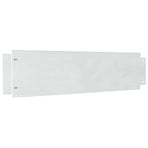 Lawn Edgings 5 pcs 100 x 25 x 0,07 cm Galvanised Steel Silver