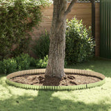 Lawn Edge Silver 1000 x 15 x 0.03 cm Galvanised Steel - Side View