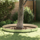 Lawn Edge Silver 1000 x 25 x 0.03 cm - Side View