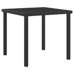 Garden Dining Set 5 pcs Anthracite Powder-Coated Steel