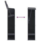 Parcel Drop Box with Door Anthracite 44,5 x 29 x 110,5 cm Steel