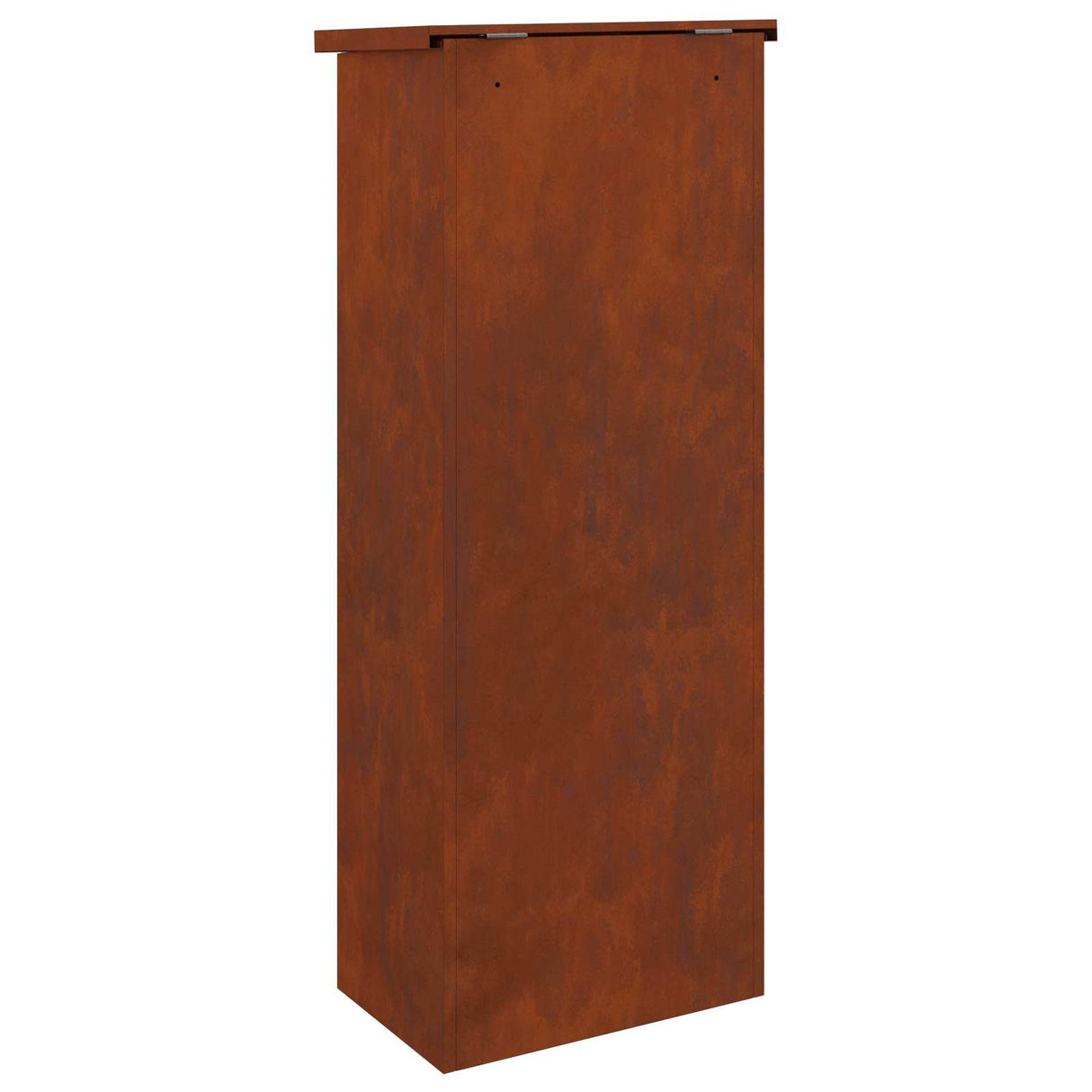 Parcel Drop Box Rusty 44,5 x 29 x 110,5 cm Weathering Steel