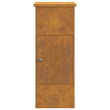 Parcel Drop Box Rusty 44,5 x 29 x 110,5 cm Weathering Steel