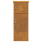 Parcel Drop Box Rusty 44,5 x 29 x 110,5 cm Weathering Steel