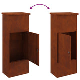 Parcel Drop Box Rusty 44,5 x 29 x 110,5 cm Weathering Steel - Extra Image