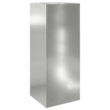 Parcel Drop Box Silver 47.5 x 38 x 59 cm Galvanised Steel