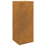 Parcel Drop Box Rusty 41 x 38 x 103 cm Weathering Steel