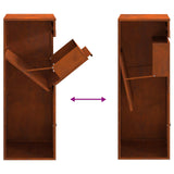 Parcel Drop Box Rusty 41 x 38 x 103 cm Weathering Steel - Extra Image