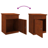 Parcel Drop Box Rusty 47.5 x 38 x 59 cm Weathering Steel - Extra Image