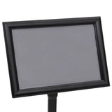 Poster Stands 2 pcs Black 45 x 32.7 x 108 cm Aluminium