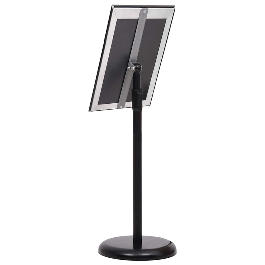 Poster Stands 2 pcs Black 45 x 32.7 x 108 cm Aluminium