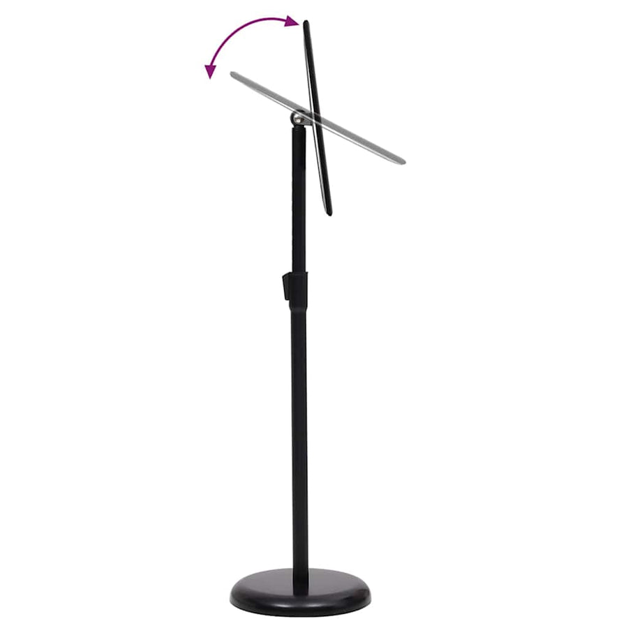 Poster Stands 2 pcs Black 45 x 32.7 x 108 cm Aluminium