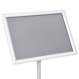 Poster Stands 2 pcs Silver 45 x 33 x 88 cm Aluminium alloy - Low Angle
