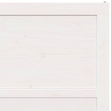 Barn Door White 90 x 208 cm Solid Pine wood - Close-Up Angle