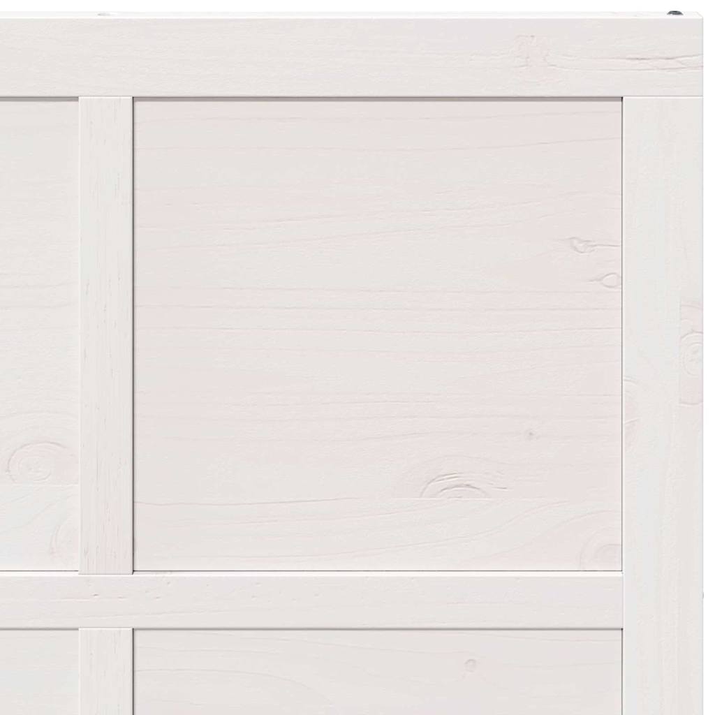 Barn Door White 80 x 210 cm Solid pine wood