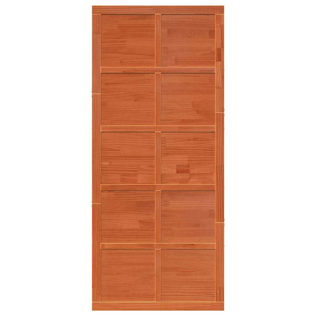 Barn Door Brown Solid pine wood