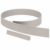 Garden Lawn Edging 4 pcs Rusty 450 x 10 cm Steel - Low Angle