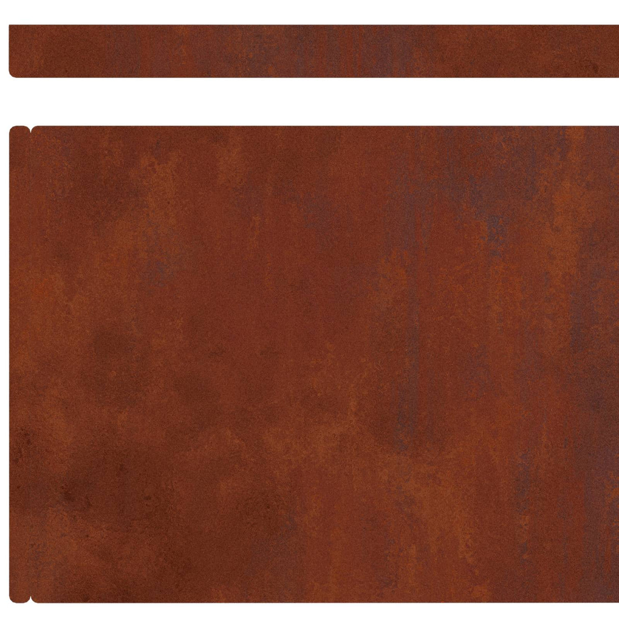 Lawn Edging Rusty 450 x 0.05 x 20 cm Weathering Steel
