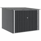 Bike Shed 3 pcs Anthracite 216 x 207 x 158 cm Metal - Front View