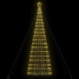 LED Christmas Tree Warm White 160 x 160 x 503 cm Iron