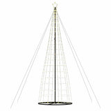 LED Christmas Tree Warm White 160 x 160 x 503 cm Iron