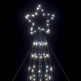 LED Christmas Tree Cool White 160 x 160 x 503 cm Iron