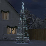LED Christmas Tree Cool White 160 x 160 x 503 cm Iron