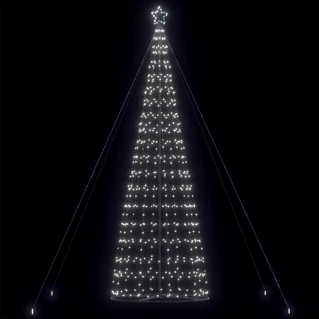 LED Christmas Tree Cool White 160 x 160 x 503 cm Iron