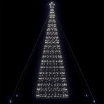 LED Christmas Tree Cool White 160 x 160 x 503 cm Iron