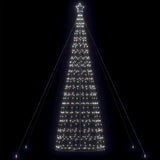 LED Christmas Tree Cool White 160 x 160 x 503 cm Iron - Side View