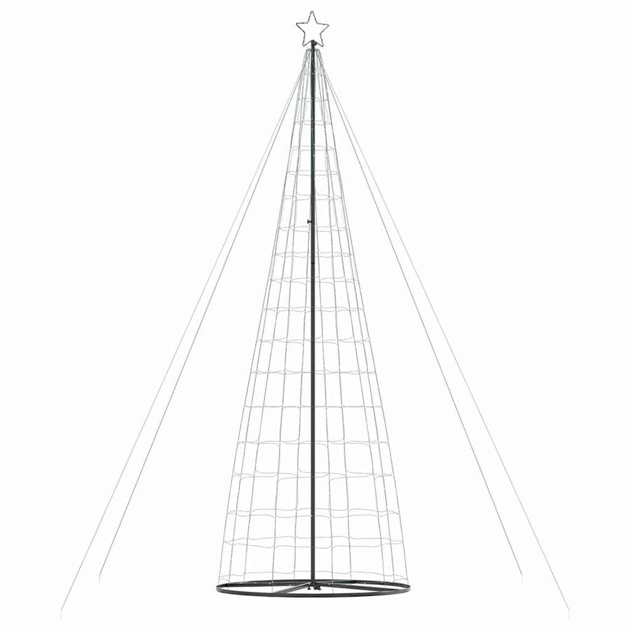 LED Christmas Tree Cool White 160 x 160 x 503 cm Iron