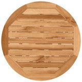 Garden Dining Set 3 pcs Brown Solid Acacia wood - Low Angle