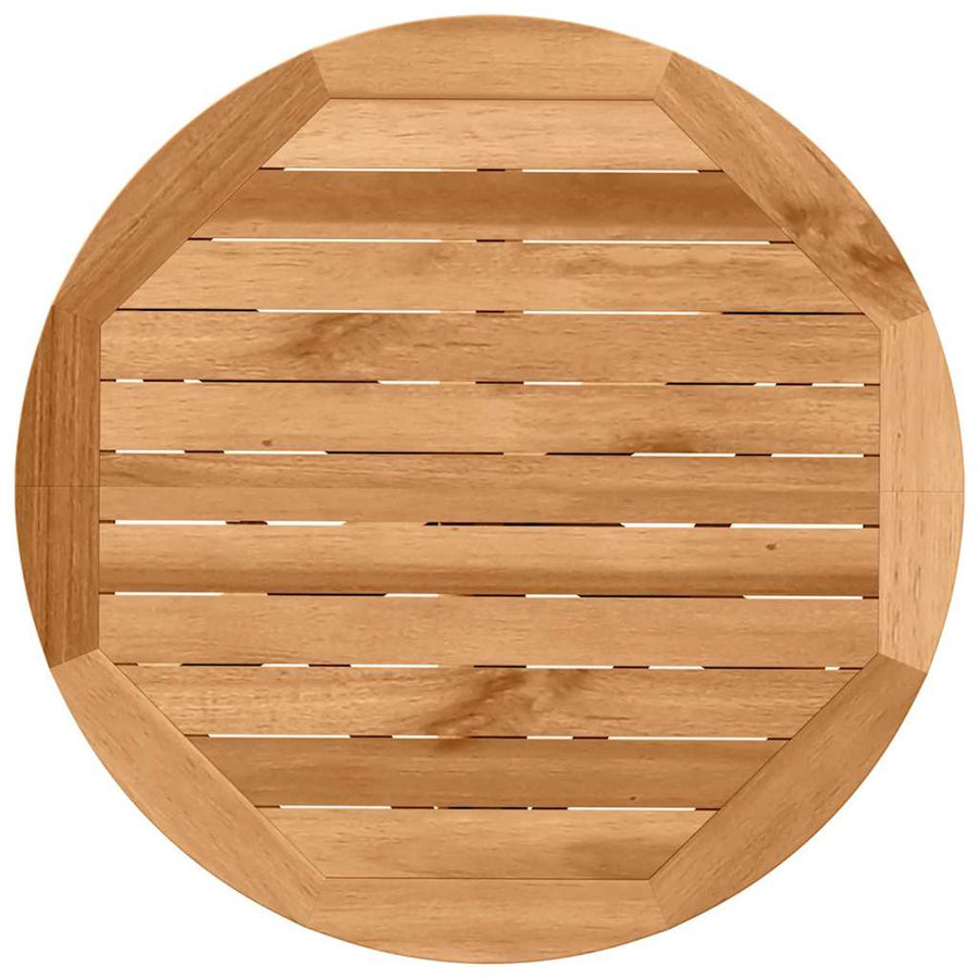 Garden Dining Set 5 pcs Natural Solid Acacia Wood